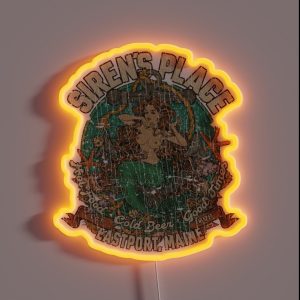 Siren S Place Tavern 1898 RGB Neon Sign