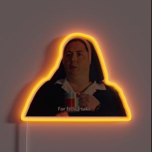 Sister Michael Derry Girls RGB Neon Sign Sister Michael Derry Girls RGB Neon Sign