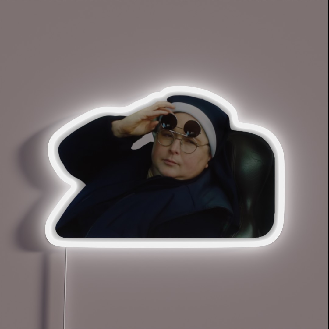 Sister Michael Derry Girls RGB Neon Sign Sister Michael Derry Girls RGB Neon Sign