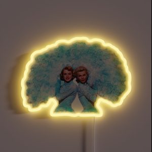 Sisters Watercolor RGB Neon Sign
