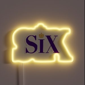 Six The Musical RGB Neon Sign