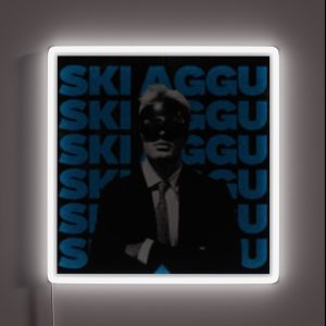 Ski Aggu Ist Der Headliner RGB Neon Sign
