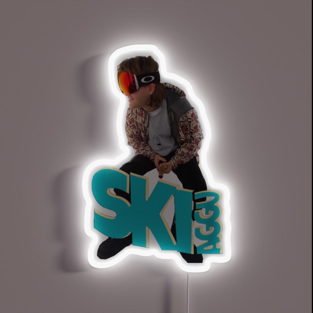 Ski Aggu RGB Neon Sign Ski Aggu RGB Neon Sign
