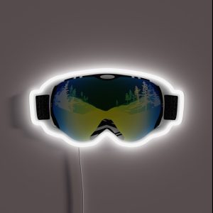 Ski Goggles RGB Neon Sign