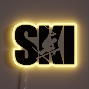 Ski RGB Neon Sign