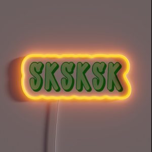 Sksksk RGB Neon Sign
