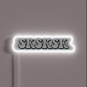 SKSKSK RGB Neon Sign SKSKSK RGB Neon Sign