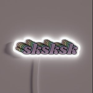 Sksksk RGB Neon Sign Sksksk RGB Neon Sign