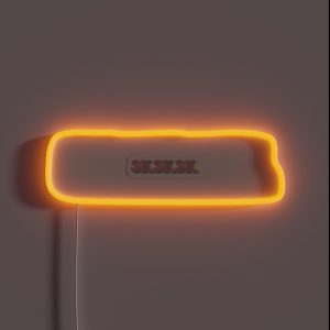 SKSKSK RGB Neon Sign SKSKSK RGB Neon Sign