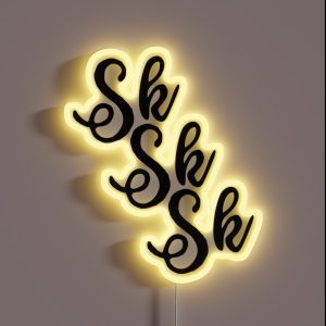 SKSKSK Sksksk Gift For Tween RGB Neon Sign SKSKSK Sksksk Gift For Tween RGB Neon Sign