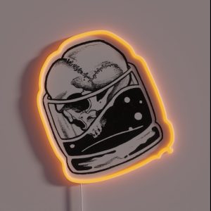 Skull Bourbon RGB Neon Sign