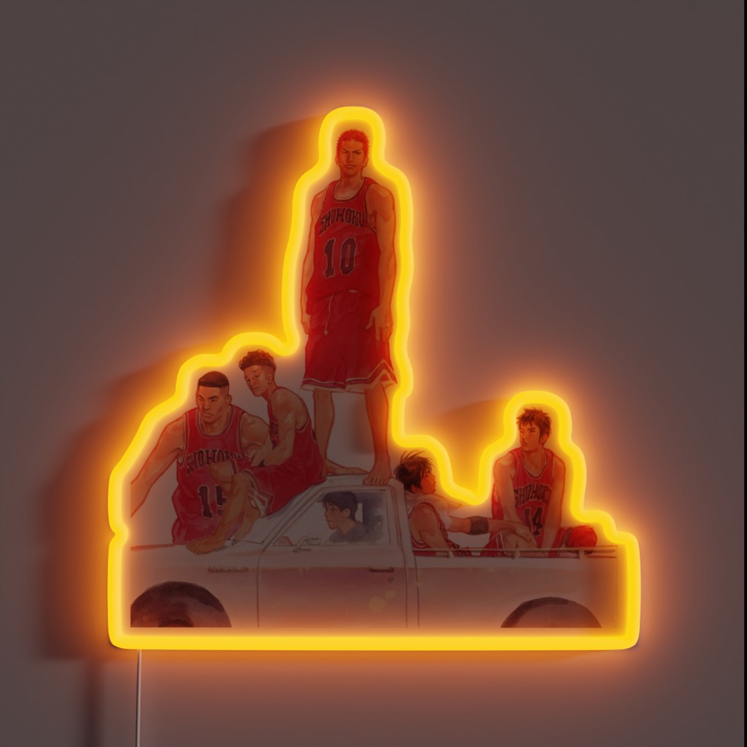 Slam Dunk RGB Neon Sign Slam Dunk RGB Neon Sign