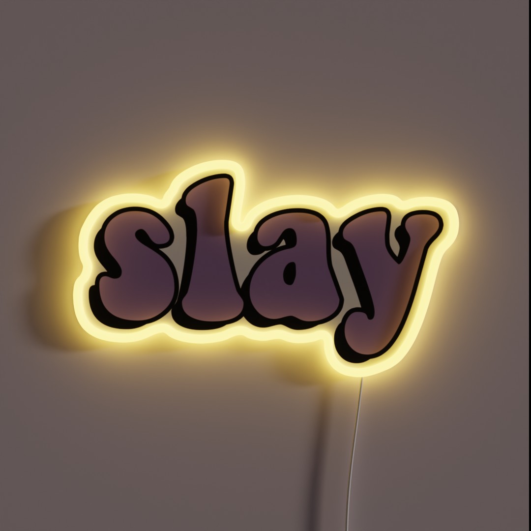 Slay RGB Neon Sign Slay RGB Neon Sign