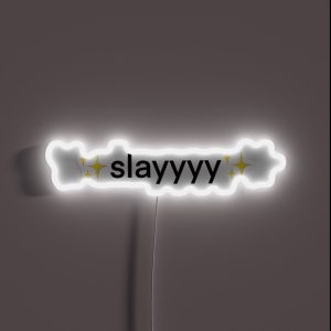 Slayyyy RGB Neon Sign