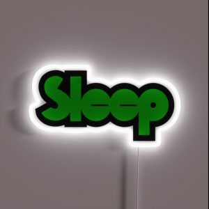 Sleep Band Stoner Doom Metal RGB Neon Sign