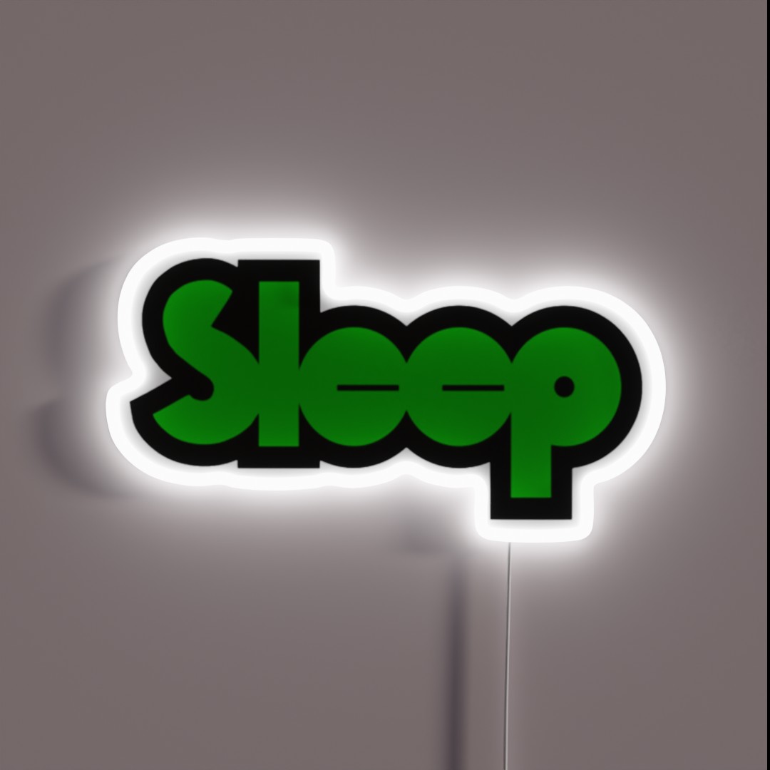 Sleep Band Stoner Doom Metal RGB Neon Sign Sleep Band Stoner Doom Metal RGB Neon Sign