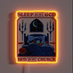 Sleep Is My God RGB Neon Sign Sleep Is My God RGB Neon Sign
