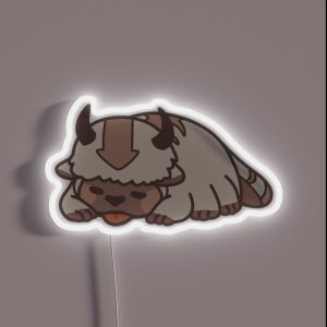 Sleeping Appa RGB Neon Sign