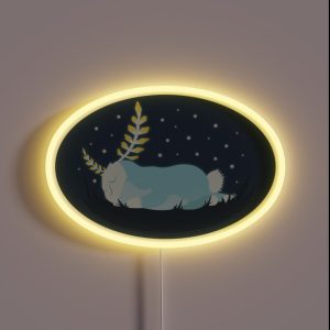 Sleepy Blupee RGB Neon Sign