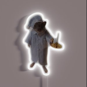 Sleepy Rat RGB Neon Sign