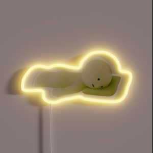 Sleepy Smiski RGB Neon Sign Sleepy Smiski RGB Neon Sign