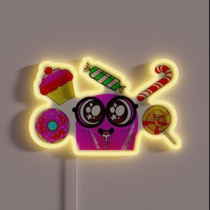 SLICK SLIME SAM RGB Neon Sign