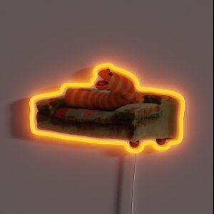 Slimey Worm RGB Neon Sign