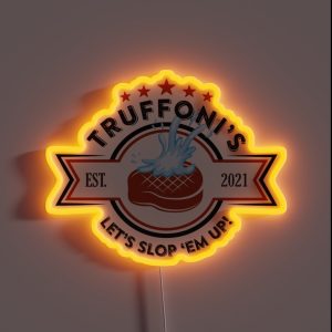 Sloppy Steaks At Truffoni S RGB Neon Sign