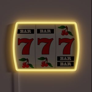 SLOT MACHINE RGB Neon Sign