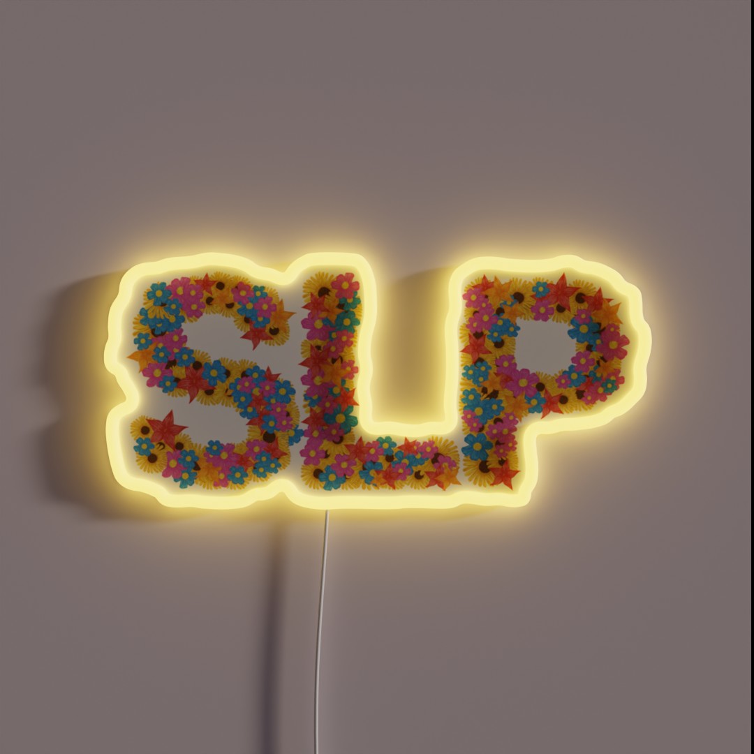 SLP L Flowers RGB Neon Sign SLP L Flowers RGB Neon Sign