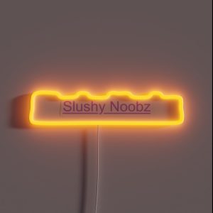 Slushy Noobz Intro RGB Neon Sign Slushy Noobz Intro RGB Neon Sign