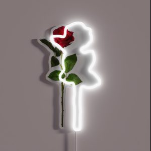 Small Rose RGB Neon Sign