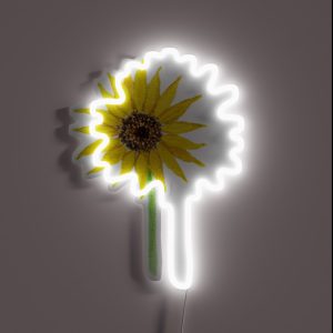 Small Sunflower RGB Neon Sign