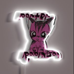 Smile Cat RGB Neon Sign