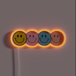 Smile RGB Neon Sign