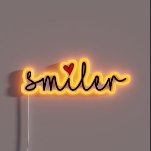 Smiler RGB Neon Sign