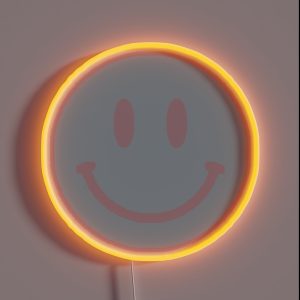 Smiley Face RGB Neon Sign