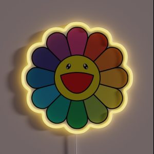 Smiling Flower RGB Neon Sign Smiling Flower RGB Neon Sign