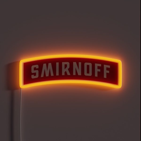 Smirnoff Vodka RGB Neon Sign
