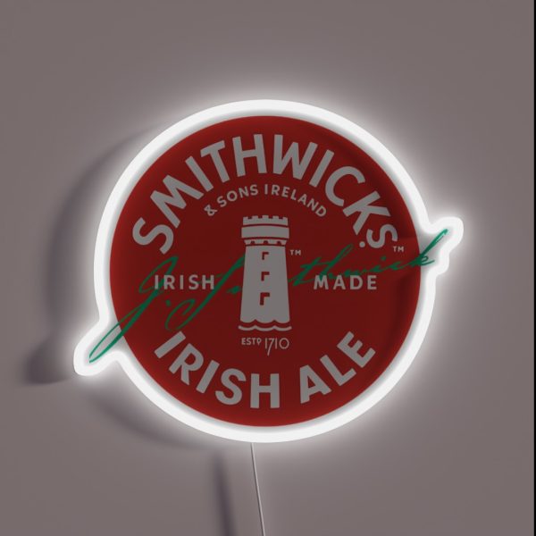 Smithwicks Irish Ale RGB Neon Sign
