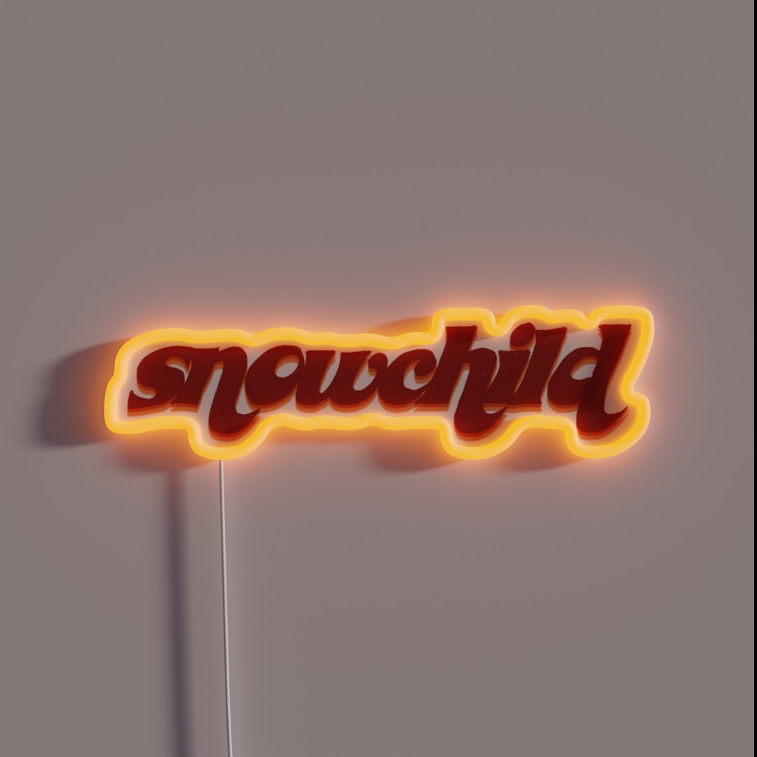 Snowchild RGB Neon Sign Snowchild RGB Neon Sign