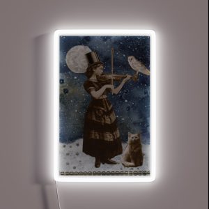 Snowfall Serenade RGB Neon Sign