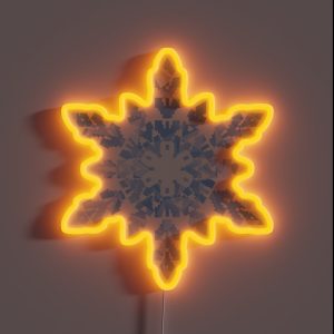 Snowflake RGB Neon Sign