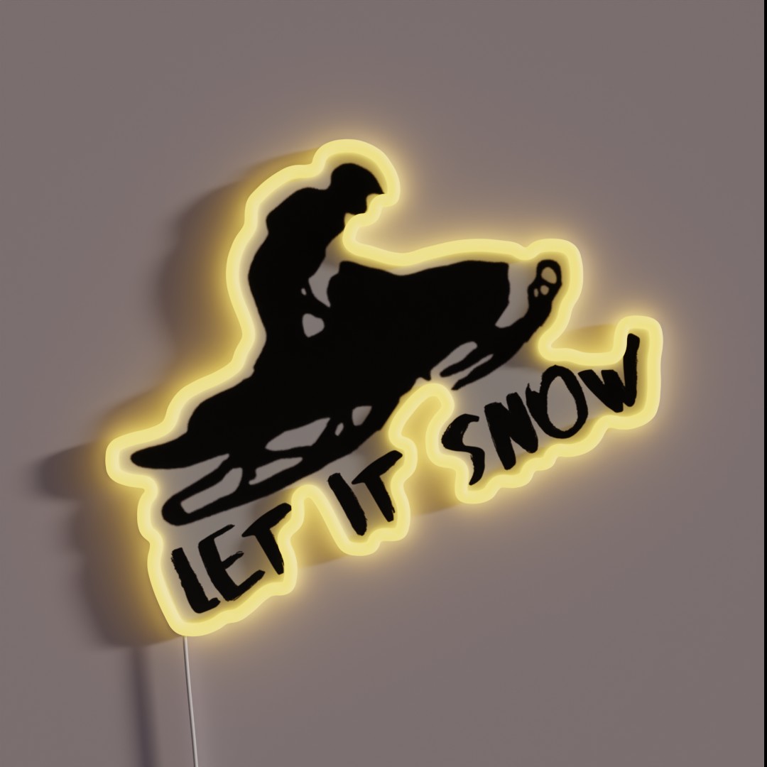Snowmobile RGB Neon Sign Snowmobile RGB Neon Sign