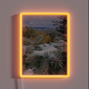 Snowy Mountain Spruce RGB Neon Sign Snowy Mountain Spruce RGB Neon Sign