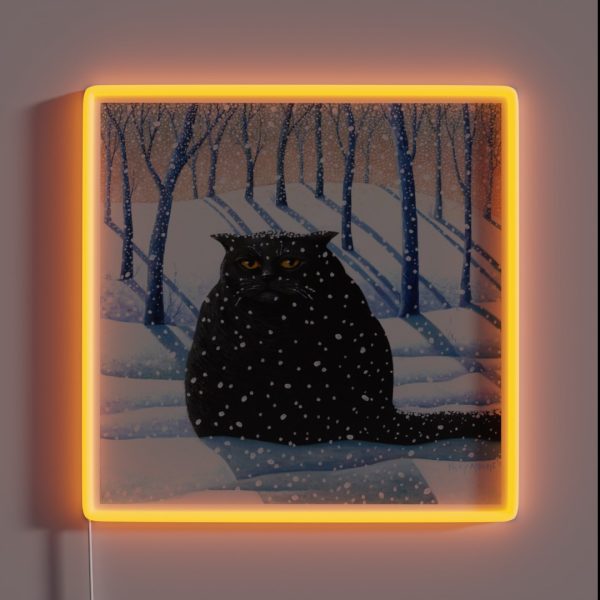 Snowy RGB Neon Sign