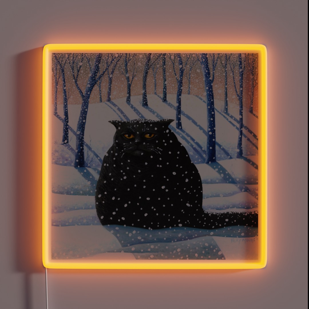 Snowy RGB Neon Sign Snowy RGB Neon Sign