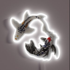 SNS Koi Fish RGB Neon Sign