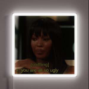 So Ugly Twitter Meme Reaction Pic RGB Neon Sign So Ugly Twitter Meme Reaction Pic RGB Neon Sign