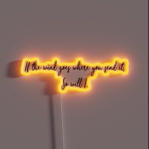 So Will I RGB Neon Sign So Will I RGB Neon Sign